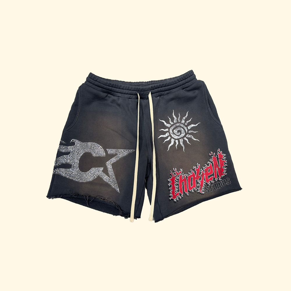 SUN FADED SWEATSHORTS